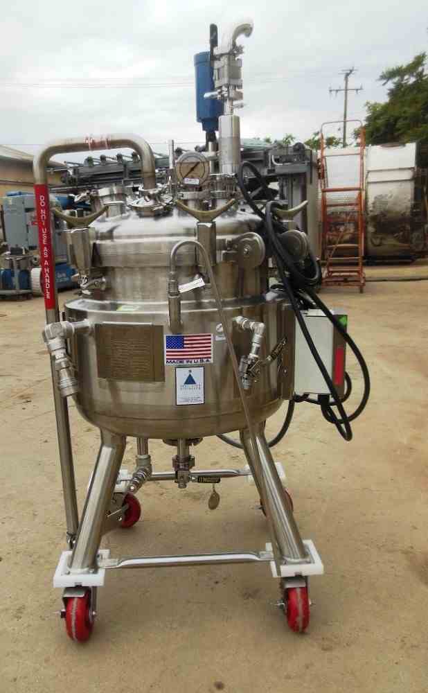 26 Gal Precision Stainless Inc Stainless Steel Reactor 15995 New