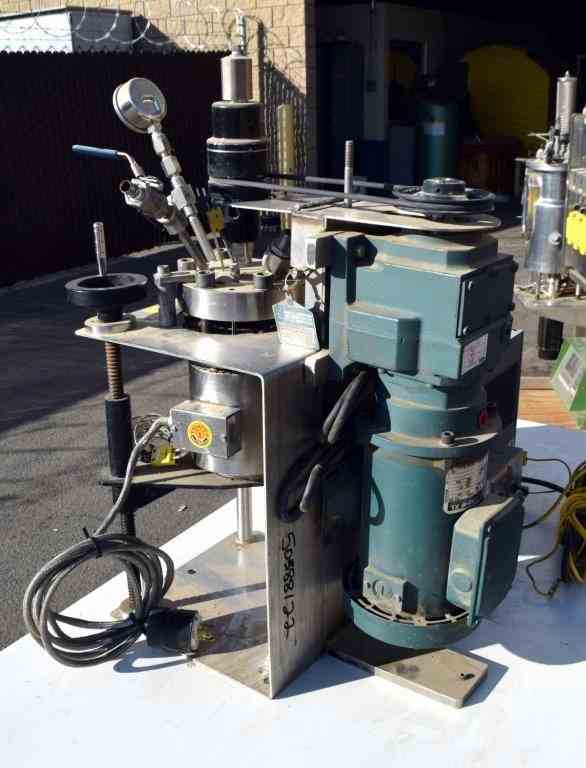 0.26 Gal Pressure Products Industries Stainless Steel Reactor 16522