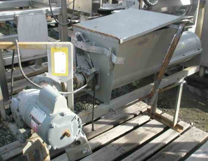 28 Cu Ft Walker Pug Mill 12437 New Used and Surplus Equipment