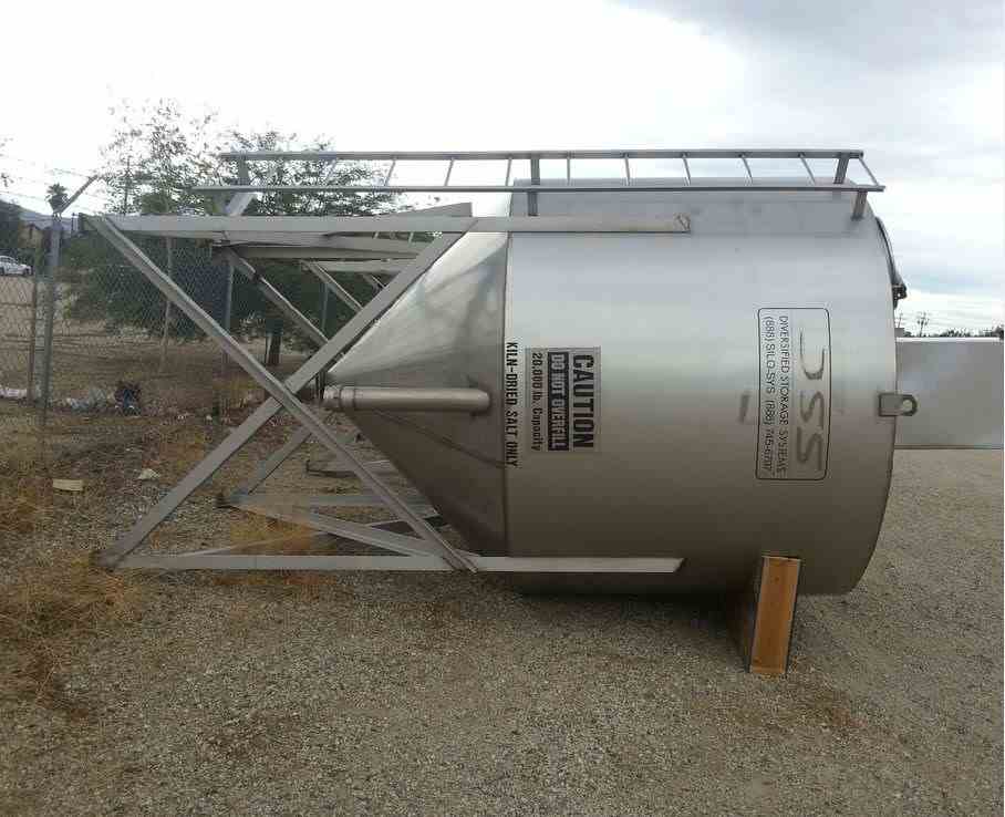 2800 Gal DIVERSIFIED MFG 316-SS Silo | 15808 | New Used and