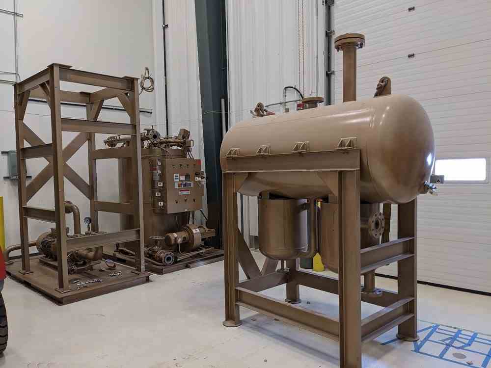 3.2 MM BTU Fulton Hot Oil Boiler 20821 New Used and Surplus