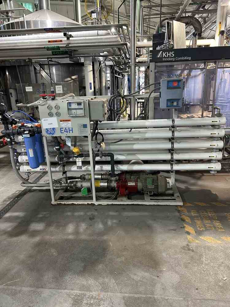 Used General Electric Reverse Osmosis System - Model RO,E4H-43K-DLX,460,6,LE