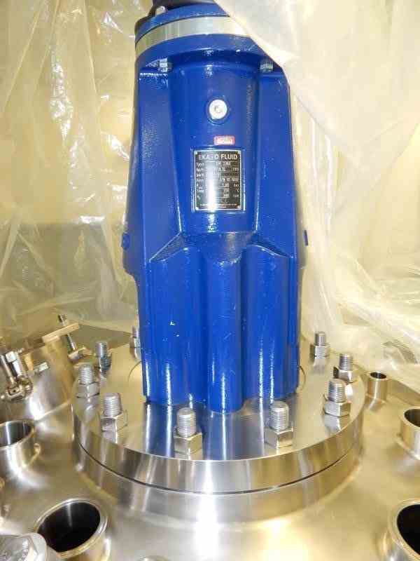 300 Gal Precision Stainless Inc Stainless Steel Reactor 16400 New
