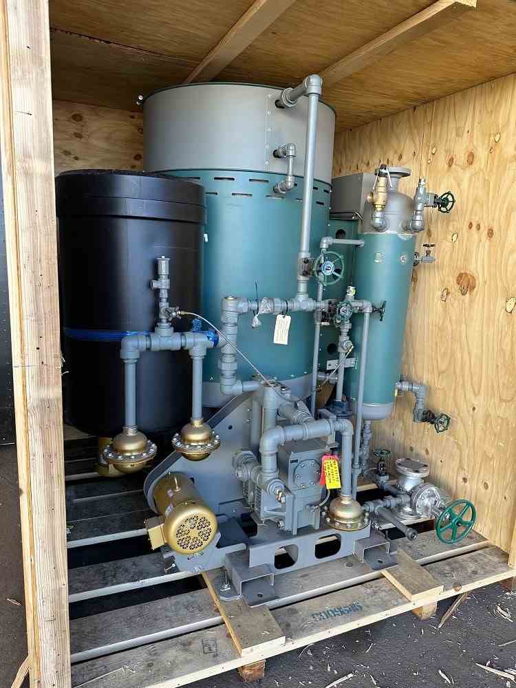 3450 LBS/HR Clayton Industries Firetube Boiler 20826 New Used and