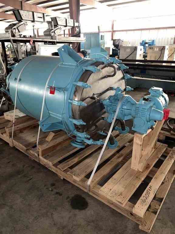 38 Sq Ft Pfaudler 316L Stainless Steel Wiped / Thin Film Evaporator