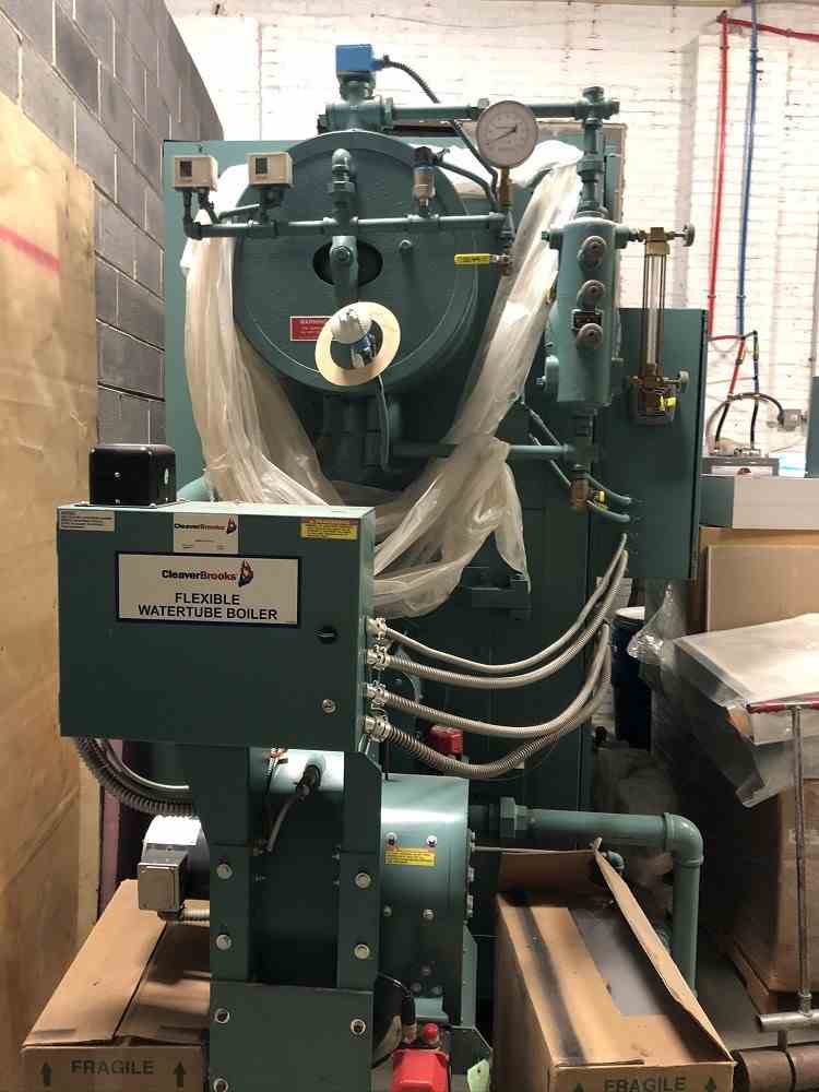 4.8 MM BTU Cleaver Brooks Package Steam Boiler Package Steam Boiler