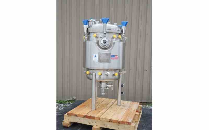 40 Gal Precision Stainless Inc 316LSS Pressure Vessel 14850 New
