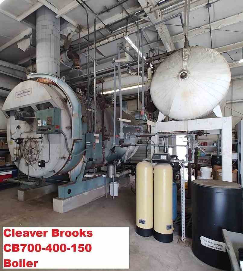 400 HP Cleaver Brooks Firetube Boiler