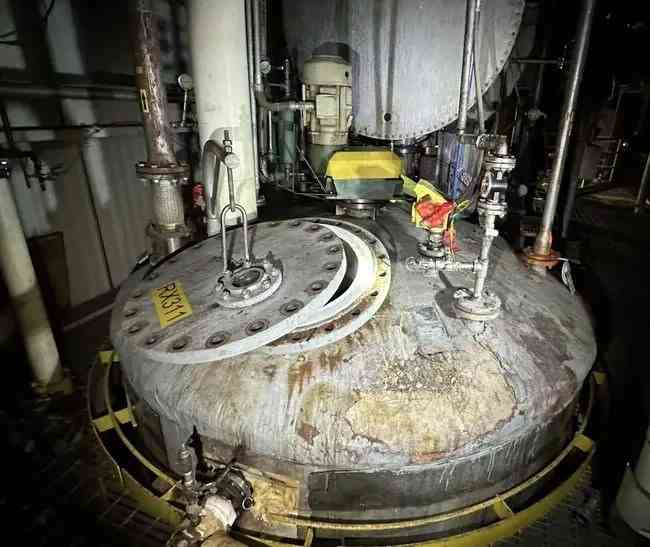 4000 Gal Four Corp Stainless Steel Reactor