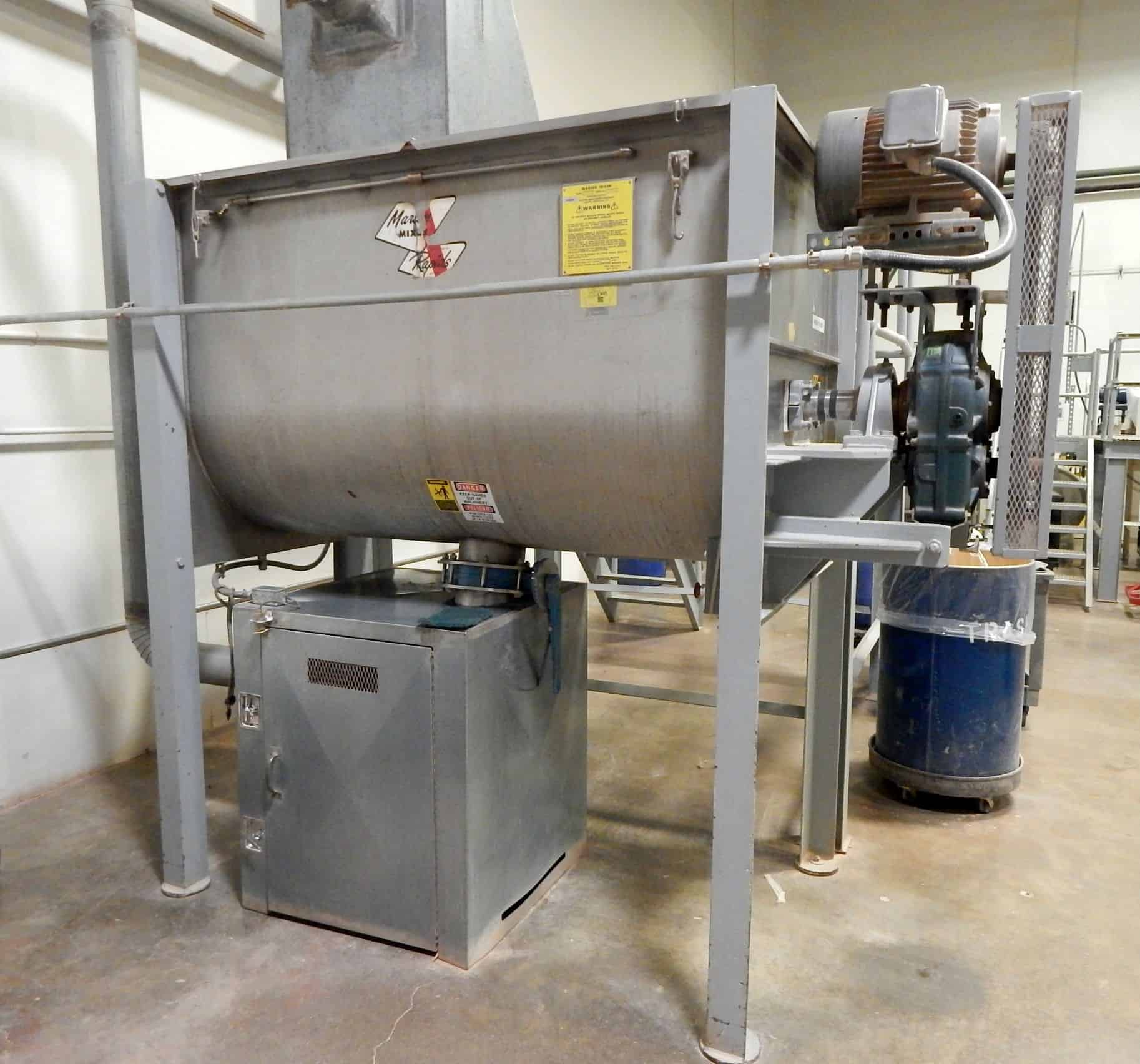 45 Cu Ft Marion SS Paddle Mixer 13040 New Used and Surplus