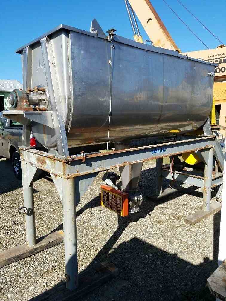 50 Cu Ft Jacketed SS Ribbon Blender 13398 New Used and Surplus