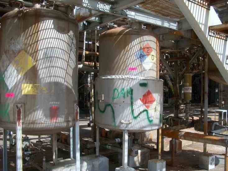 500 Gal Industrial Sheet Metal Stainless Steel Pressure Vessel 11457