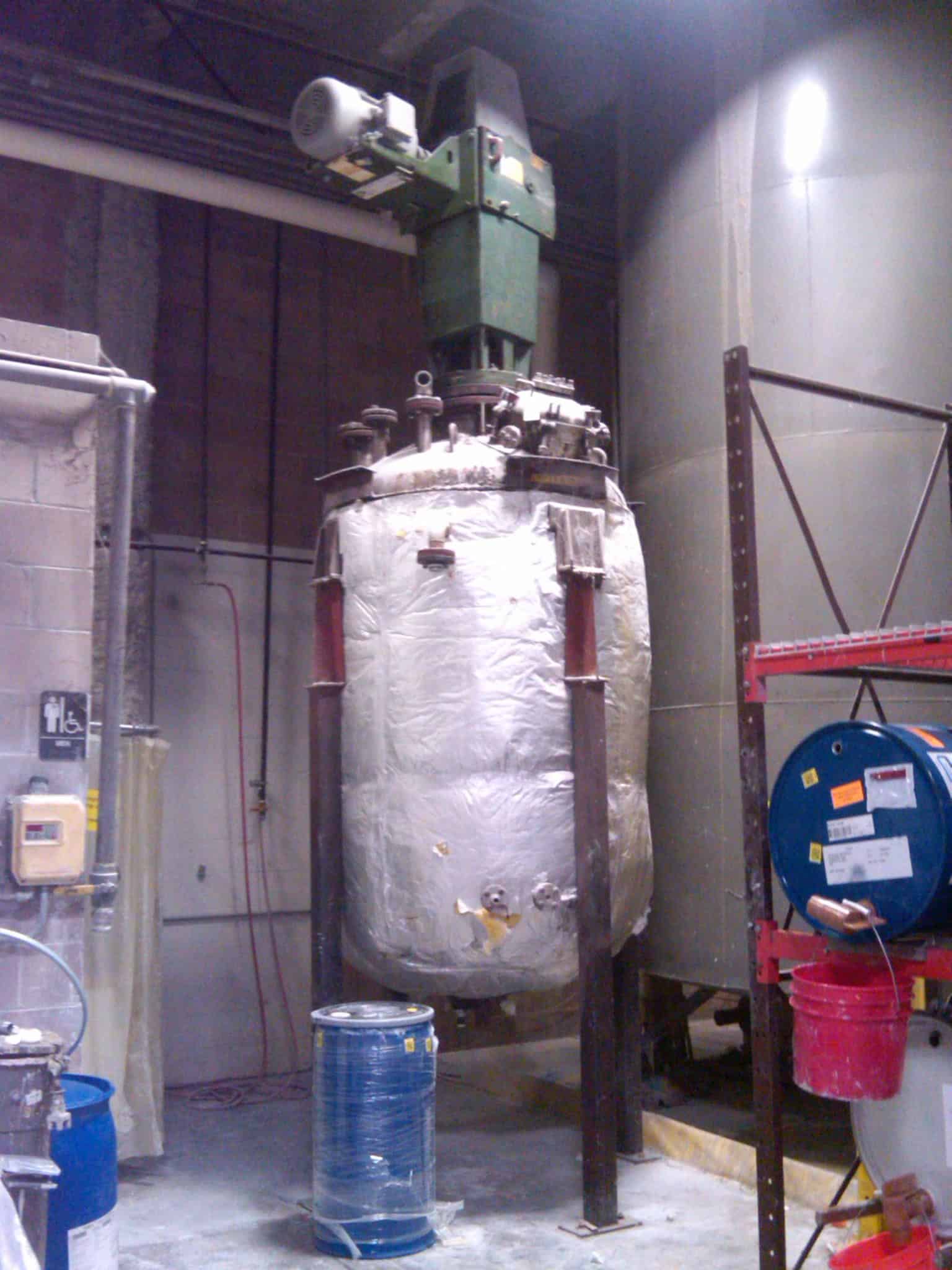 500 Gal Alloy Fab Stainless Steel Reactor 7092 New Used and Surplus