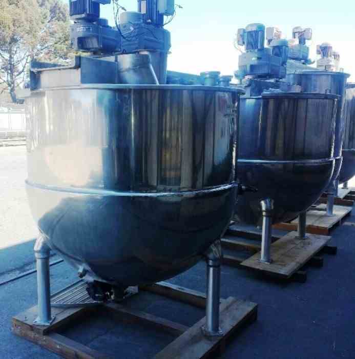 500 Gal Groen Stainless Steel Kettle 12425 New Used and Surplus