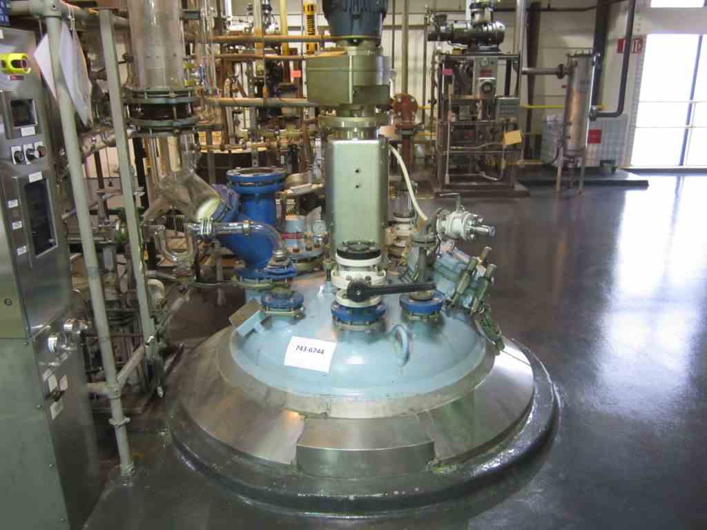500 Gal Pfaudler Glass Lined Reactor | 6744 | New Used and Surplus ...