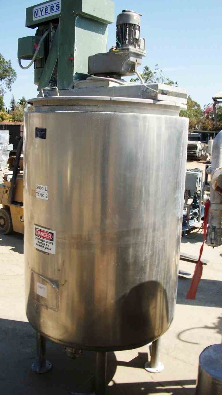 525 gallon galvanized pressure tank