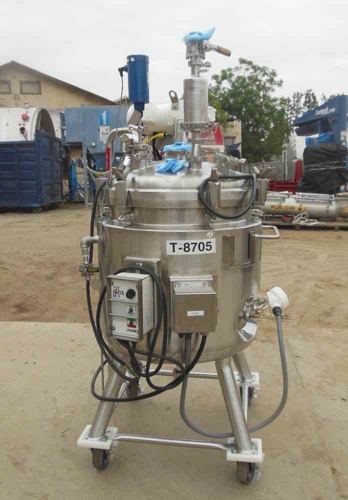 53 Gal Precision Stainless Inc 316LSS Pressure Vessel 16295 New