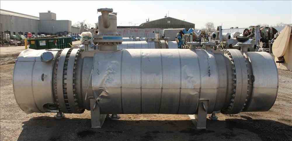 547 Sq Ft Gerhard + Rauh Stainless Steel Shell & Tube Heat Exchanger ...