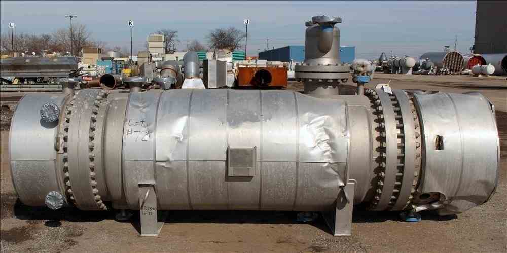 547 Sq Ft Gerhard + Rauh Stainless Steel Shell & Tube Heat Exchanger ...