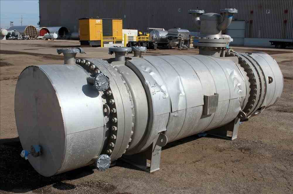 547 Sq Ft Gerhard + Rauh Stainless Steel Shell & Tube Heat Exchanger ...