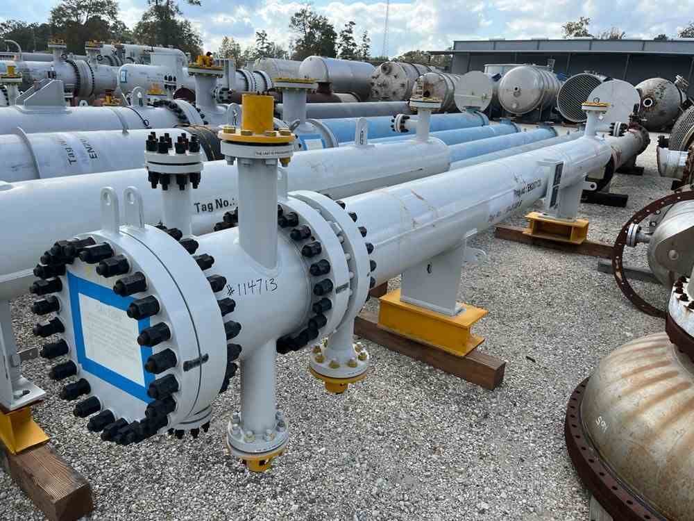 569 Sq Ft Wuxi Zhicheng Carbon Steel Shell & Tube Heat Exchanger