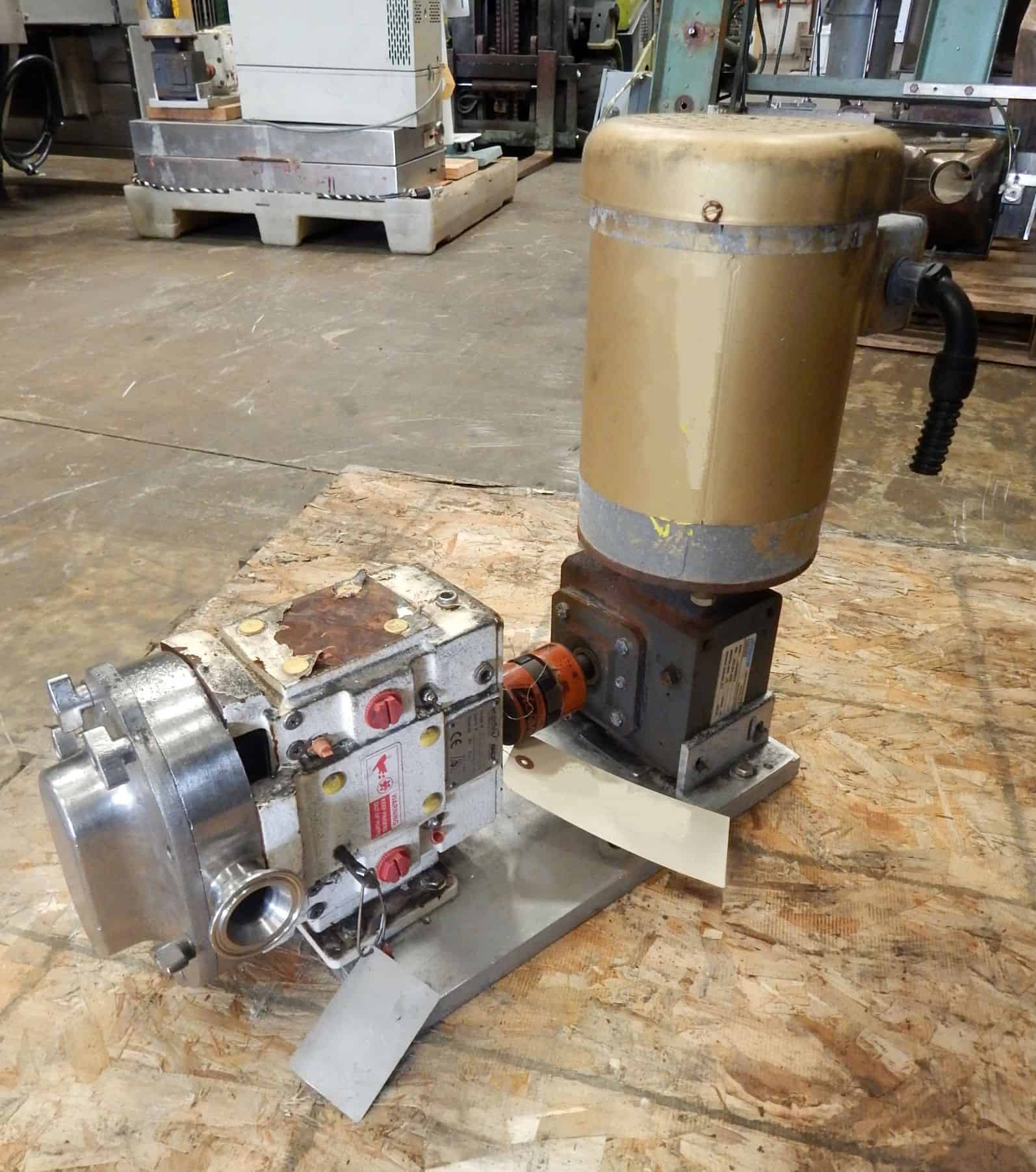 6 GPM Wright Flow Technologies 316-SS Positive Displacement Pump ...