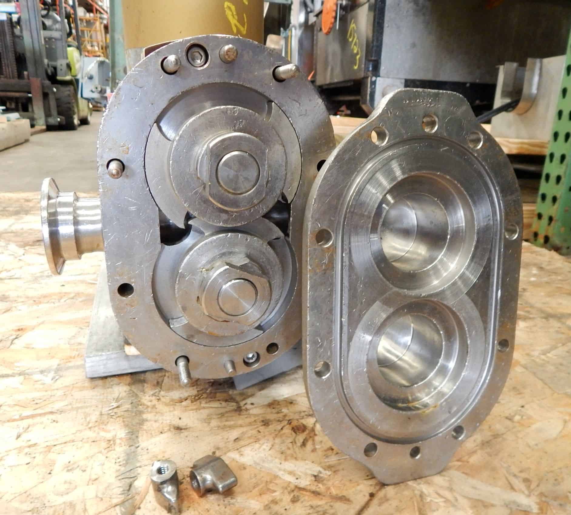 6 GPM Wright Flow Technologies 316-SS Positive Displacement Pump ...