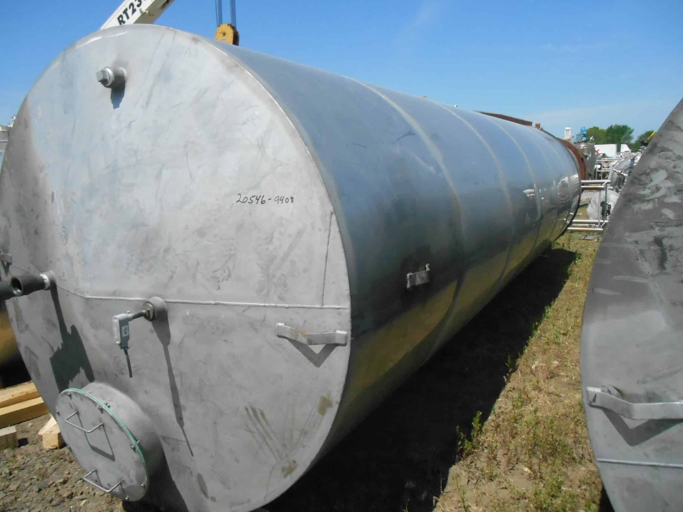 6000 Gal Eisenback Stainless Steel Tank 9408 New Used and Surplus