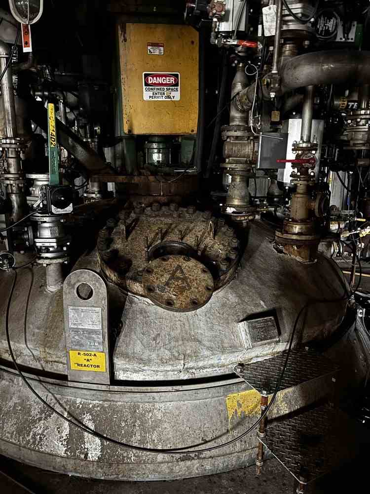 7000 Gal AL-6XN Super-Austenetic Stainless Steel Reactor - Roben