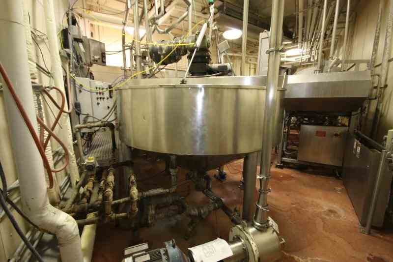 400 Gal Chester Jensen Stainless Steel Kettle 9224 New Used and