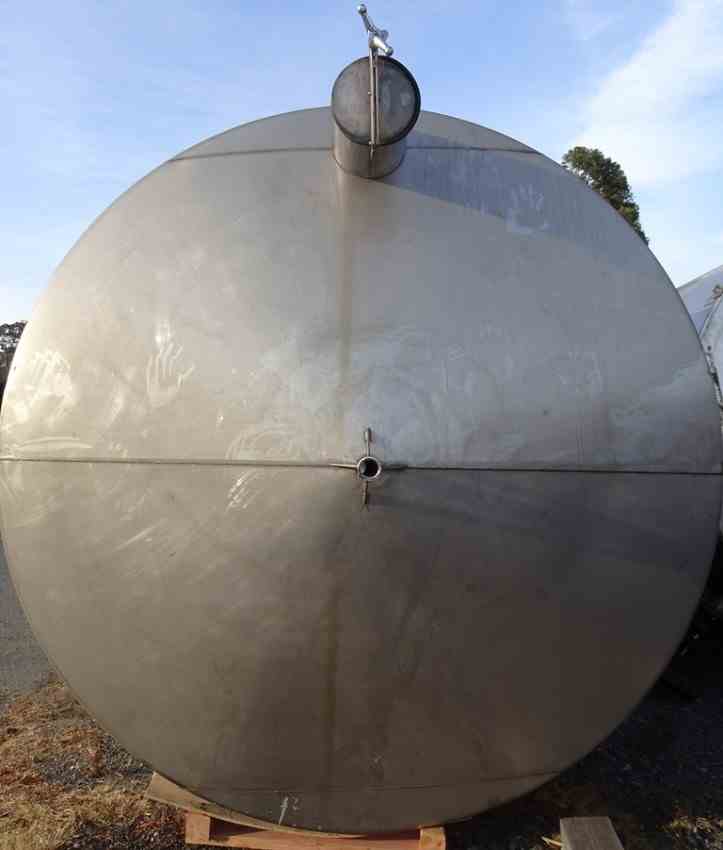 7600 Gal Santa Rosa Stainless Steel Tank 17003 New Used and Surplus