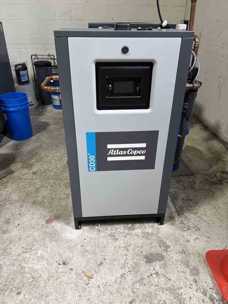 80 CFM Atlas Copco Rotary Screw Compressor