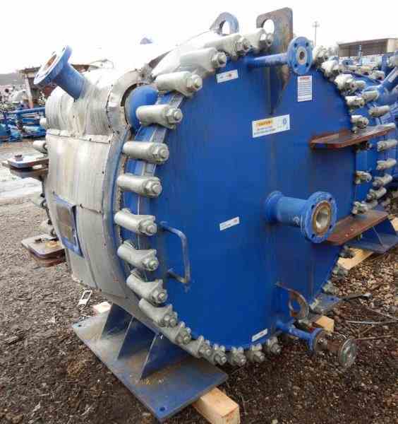 825 Sq Ft Alfa Laval Spiral Heat Exchanger 14243 New Used and
