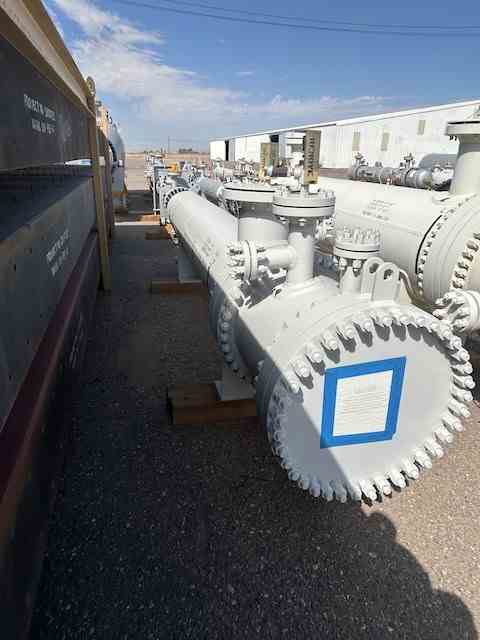 832 Sq Ft Fabsco Carbon Steel Shell & Tube Heat Exchanger