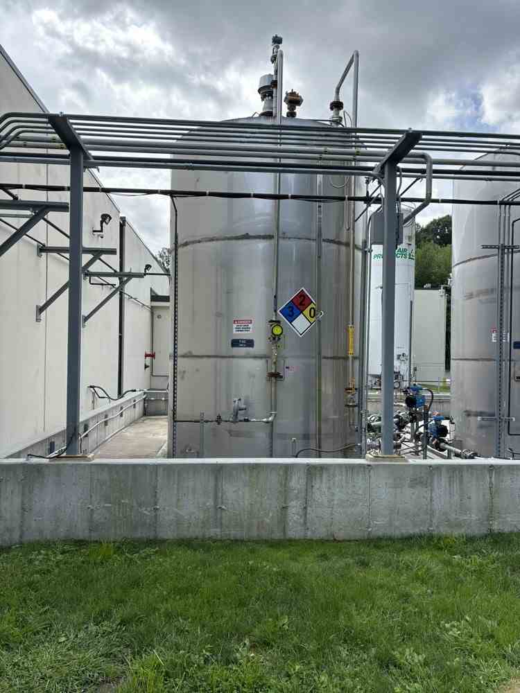8500 Gal Wolfe Mechanical  Stainless Steel Tank