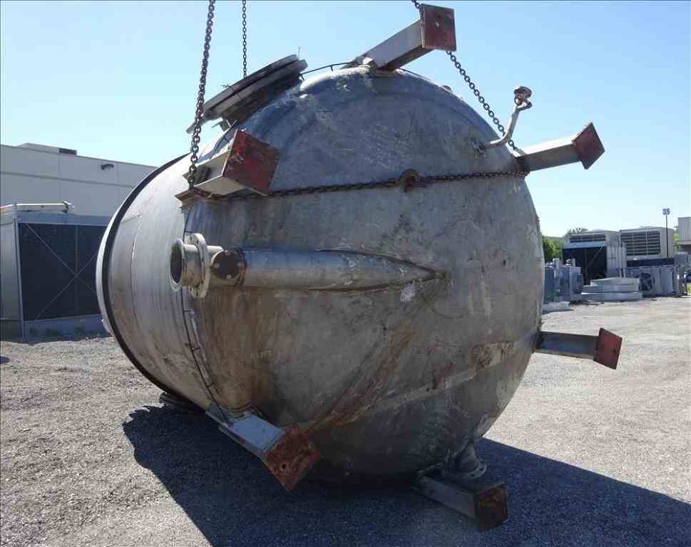 9000 Gal TCK Steel Fab SS Mix Tank with Coils 11927 New Used and Surplus Equipment Phoenix