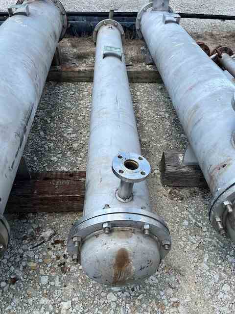 92 Sq Ft Kam Thermal Stainless Steel Shell & Tube Heat Exchanger