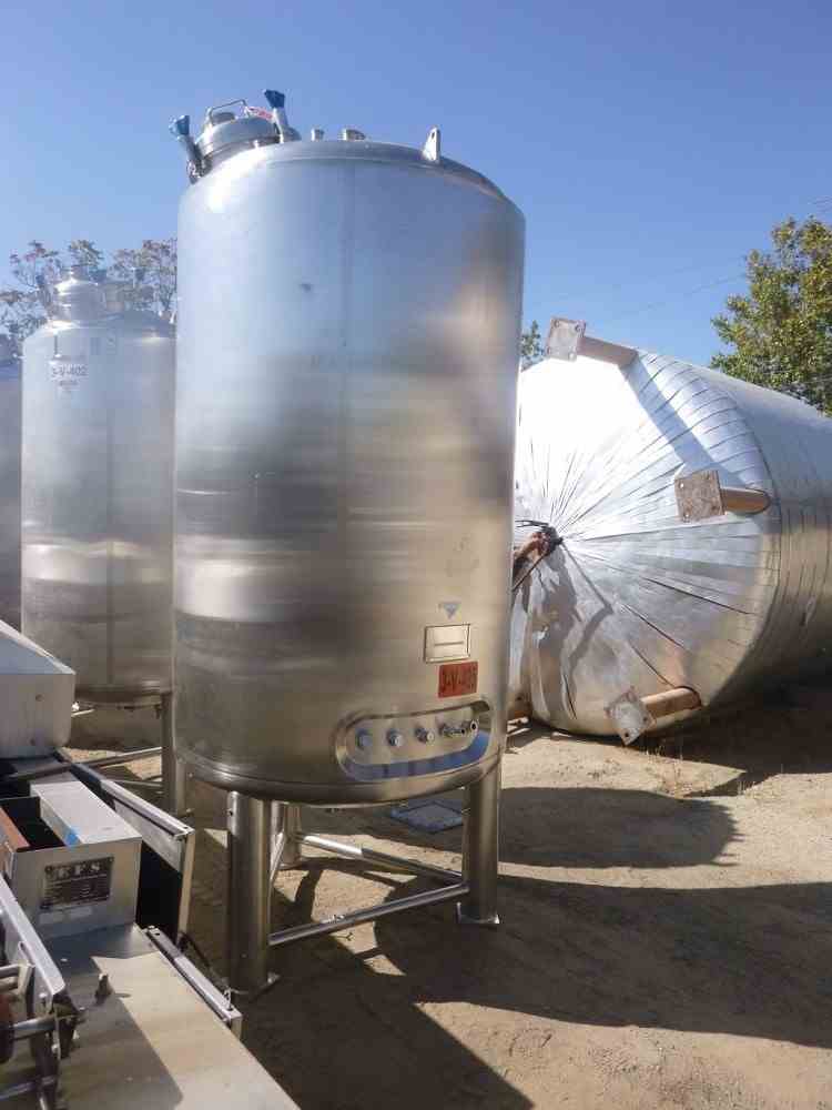 925 Gal Precision Stainless Inc Stainless Steel Reactor 18228 New