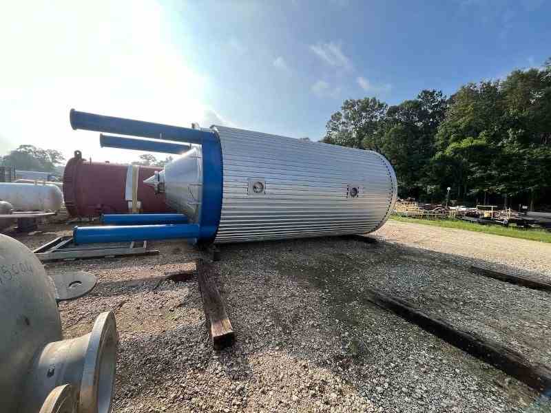 9300 Gallon Stainless Steel Pressure Vessel - Mfg by Ziemann Bauer