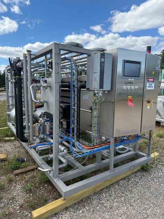 Bucher Denwel DFP100A-11019 Flash Pasteurization Skid