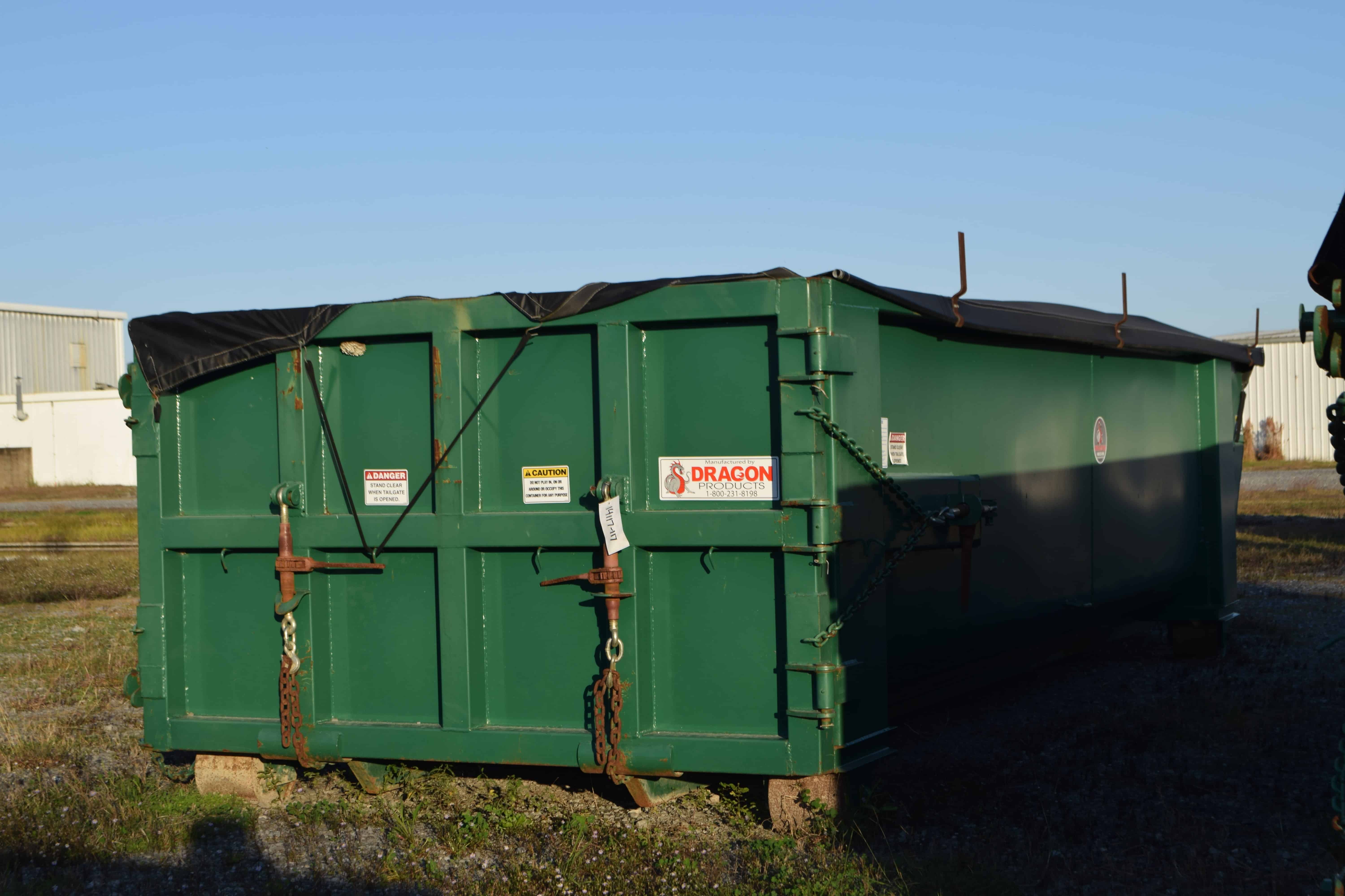 Dragon Products Roll Off Box | 14117 | New Used and Surplus Equipment ...