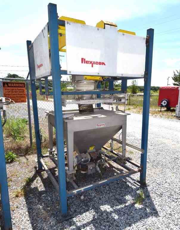 Modulo SP • Big bag discharge station with Funnel • MEMIDOS