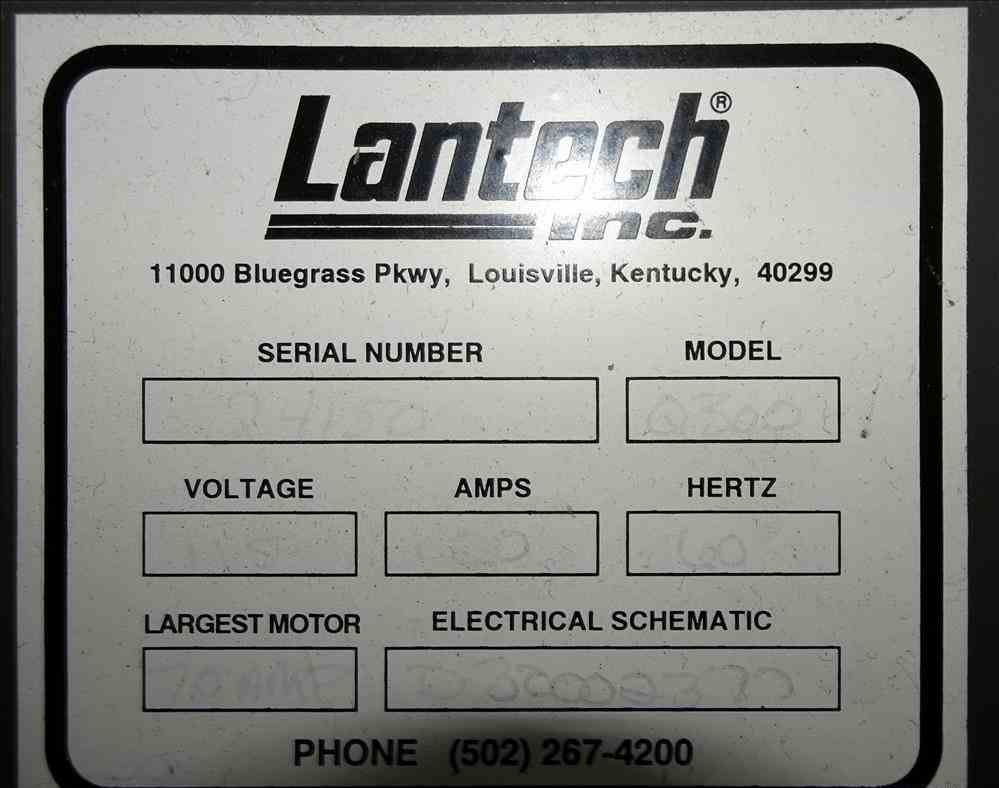 Lantech Q300 Stretch Wrapper 15641 New Used and Surplus Equipment