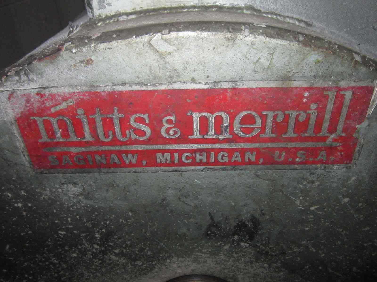 Mitts & Merrill 13CSE Mill 15139 New Used and Surplus Equipment