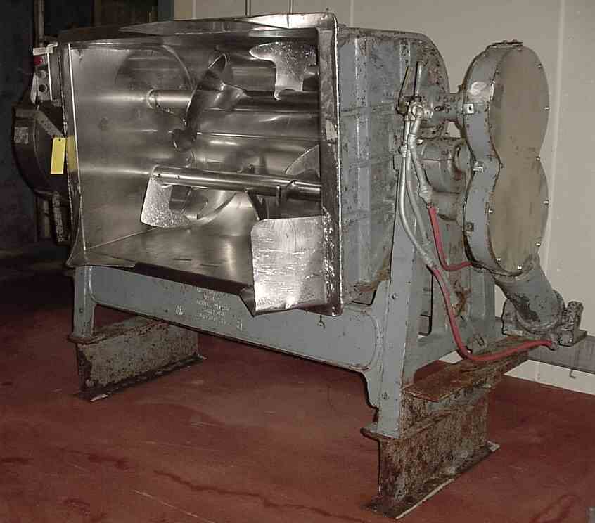 15 Cu Ft Buffalo Tank Paddle Mixer 4813 New Used and Surplus Equipment Phoenix Equipment