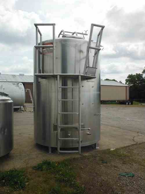 1500 Gal DCI Stainless Steel Tank 11421 New Used and Surplus