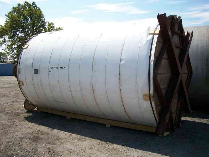 8500 Gal Fabricators Inc Stainless Steel Tank 6813 New Used and