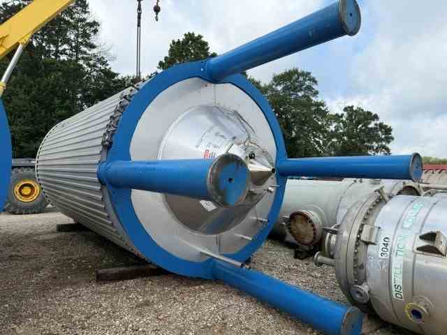 Used 9300 Gal Ziemann Bauer GmbH 304 Stainless Steel Pressure Vessel