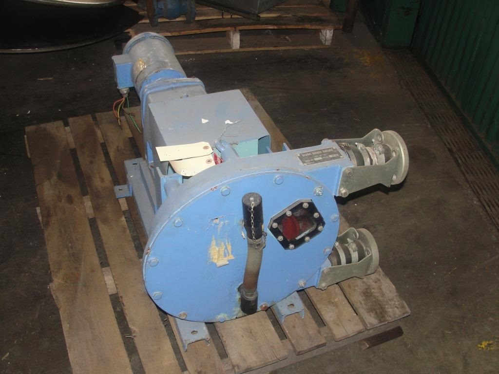 1.5 HP Peristaltic Positive Displacement Pump 12993 New Used and