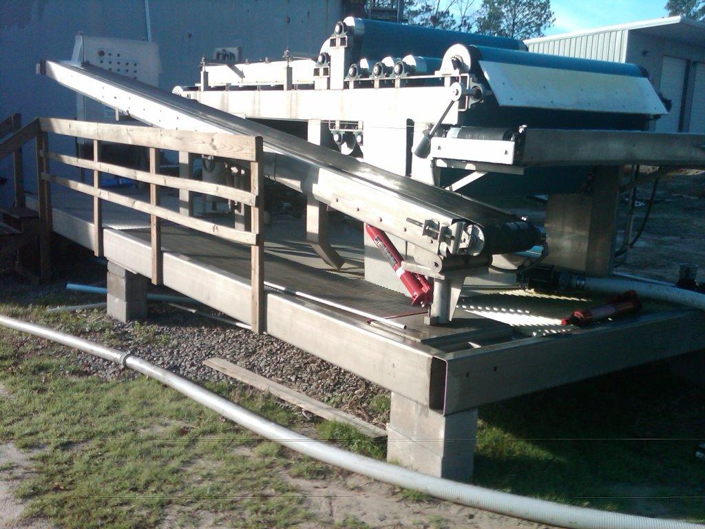 60 " Wide McNeil Water & Wastewater Dewatering Press 5647 New Used